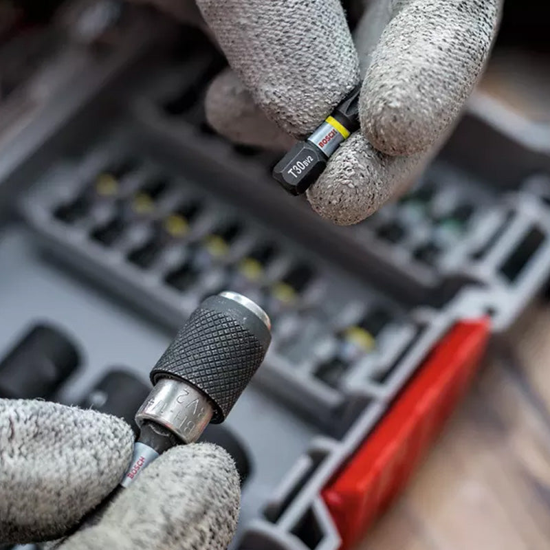 Embouts 6 pans T30 BOSCH Impact Control 25 mm - 2 pièces