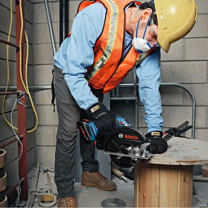 Scie circulaire Métal 136mm BOSCH GKM 18V-50 solo L-Boxx