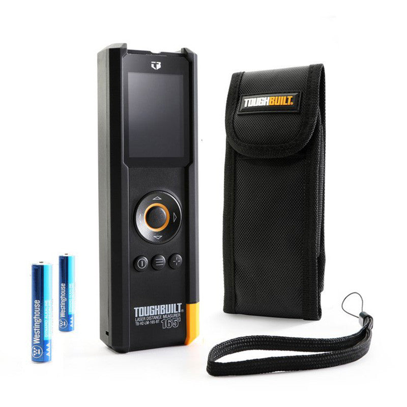 Telemetro laser 50m con zoom per fotocamera TOUGHBUILT TB-H2-LM-M50-BT-BEA