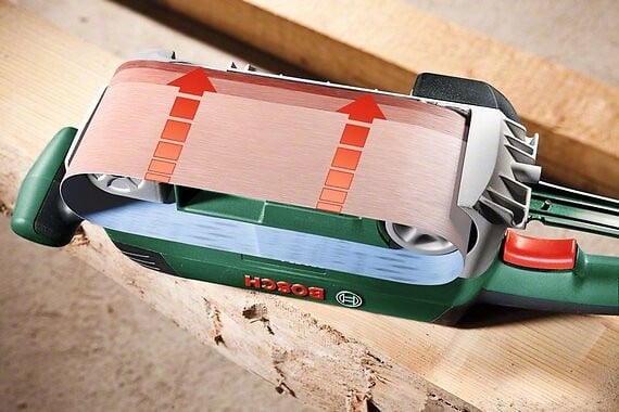 Ponceuse à bande filaire PBS 75 A - 710W BOSCH DIY