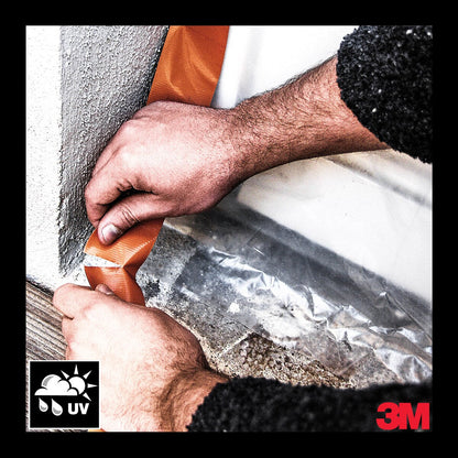 Toile Façadiers Bague Orange - P334 Orange 25m x 48mm