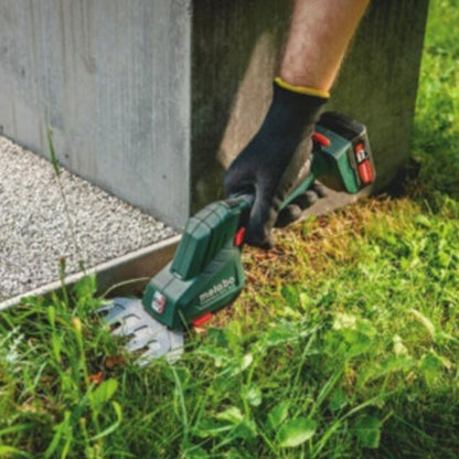 Tagliasiepi METABO 12V - PowerMaxx SGS 12 Q Pick+Mix (venduto senza batteria) + scatola Metabox