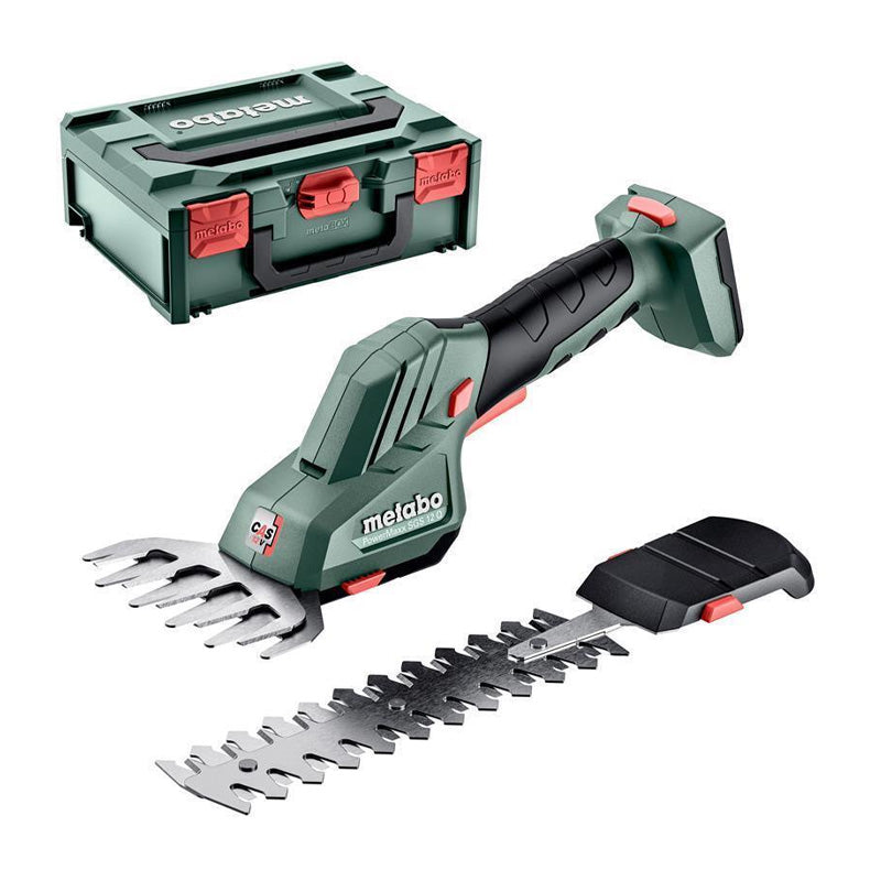 Tagliasiepi METABO 12V - PowerMaxx SGS 12 Q Pick+Mix (venduto senza batteria) + scatola Metabox