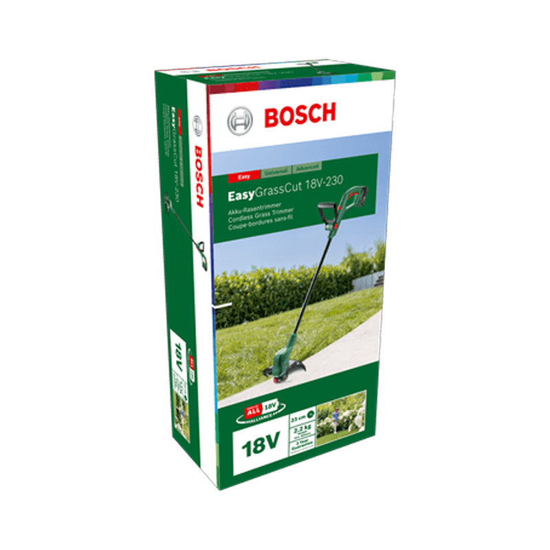 Coupe-bordures BOSCH EasyGrassCut 18V-230 1 batterie 18V 2,0Ah
