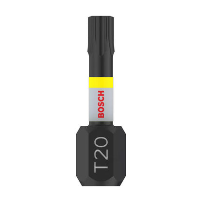 Embouts 6 pans T20 BOSCH Impact Control 25 mm - 2 pièces