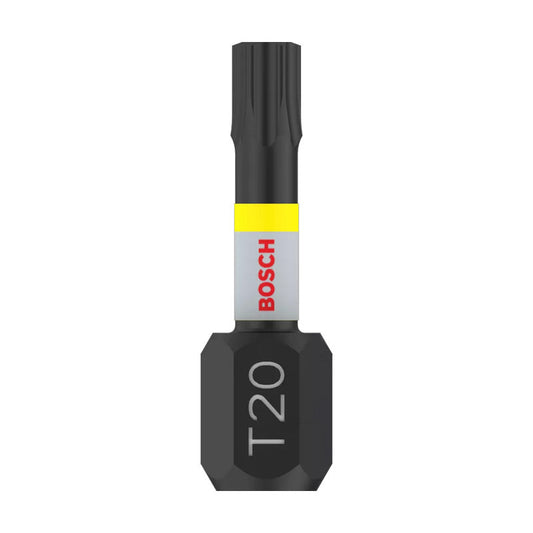 Embouts 6 pans T20 BOSCH Impact Control 25 mm - 2 pièces