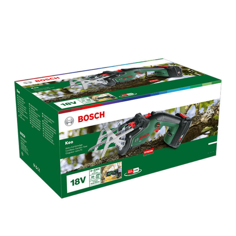 Coupe branches BOSCH KEO 18 LI avec 1 batterie 2,0Ah