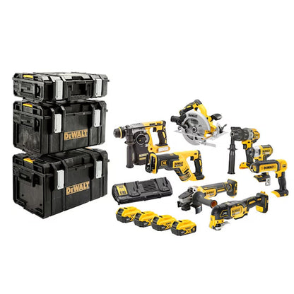 Kit 8 attrezzi DEWALT DCK853P4-QW XR 18V 5Ah Li-Ion