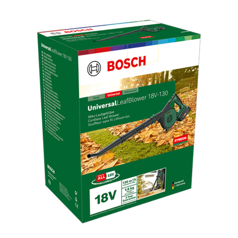 Souffleur sans fil BOSCH UniversalLeafBlower 18V-130  avec 1 batterie 2,5Ah