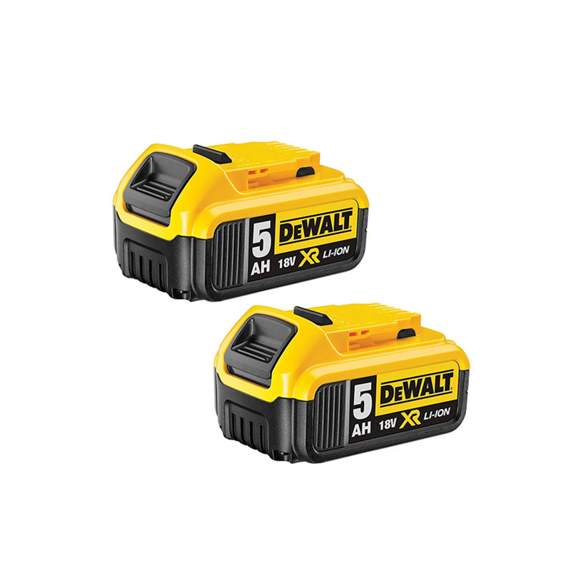 Pack 2 outils DEWALT DCKRT04GA Tronçonneuse + Coupe-bordure 18V + 2 batteries + chargeur