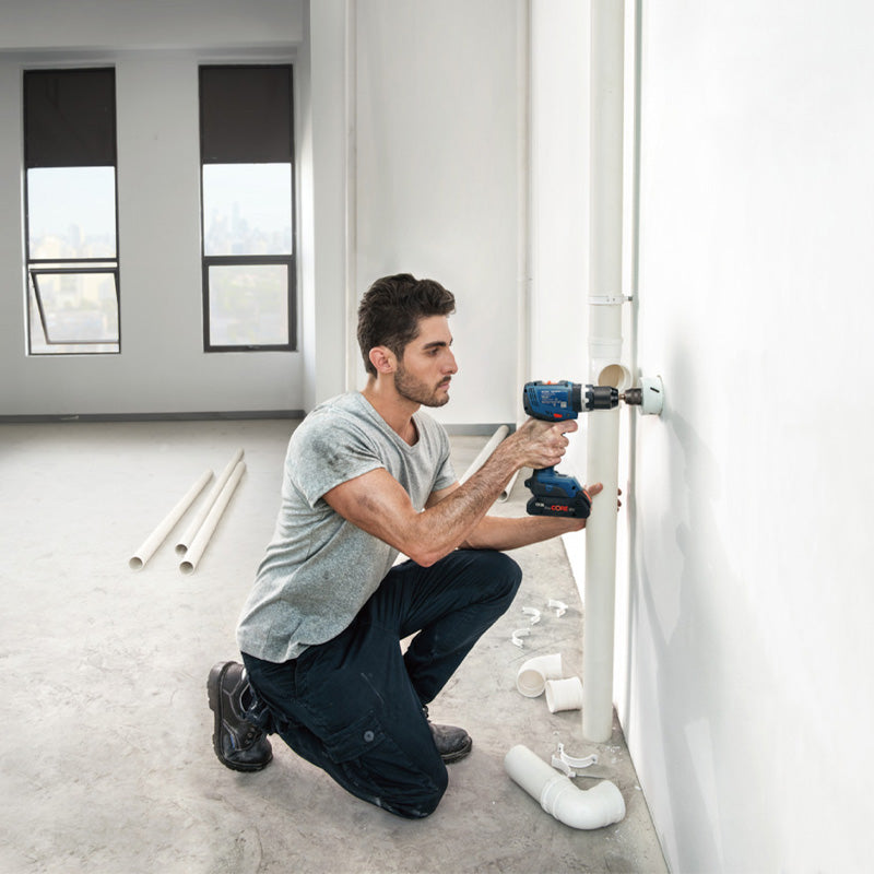 Perceuses-visseuses à percussion sans-fil BOSCH 06019N3301 GSB 18V - 65 en L-boxx (sans batteries, sans chargeur)