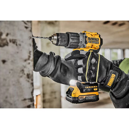 Perceuse-visseuse à percussion compacte 18V DEWALT DCD805NT-XJ Brushless avec coffret