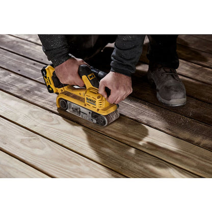 Ponceuse à bande 75 x 533 mm 18V DEWALT DCW220P2-QW XR Brushless avec coffret et 2 batteries 5,0 Ah