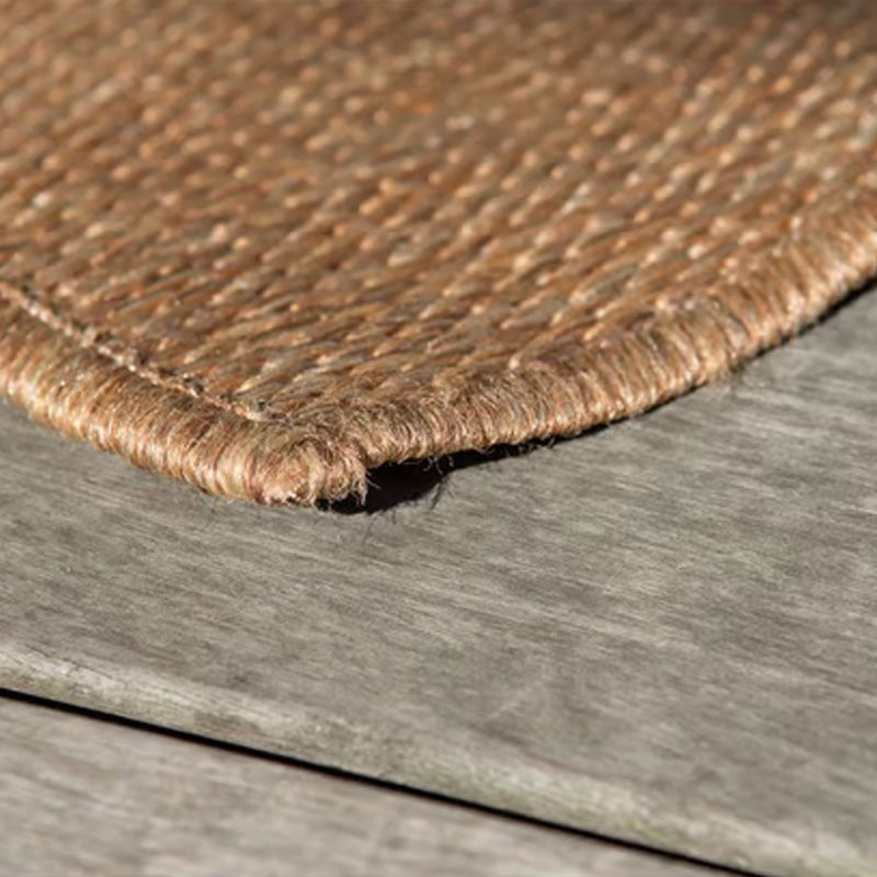 Tappeto per interni ETNICO - 120 x 160 cm - marrone e avorio