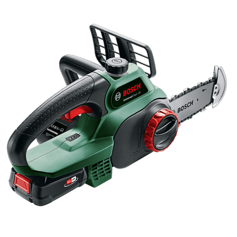 Tronçonneuse à chaîne sans fil BOSCH UniversalChain 18V 1 batterie 2,5Ah