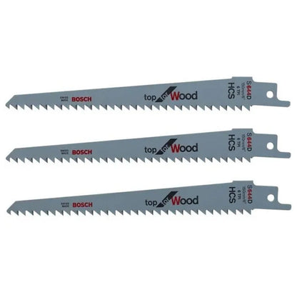 Lot de 3 lames bois pour élagueur BOSCH Keo