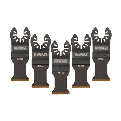 Set di 5 lame per metallo DEWALT DT20727-QZ - 30x43mm - per tagliatutto multiplo