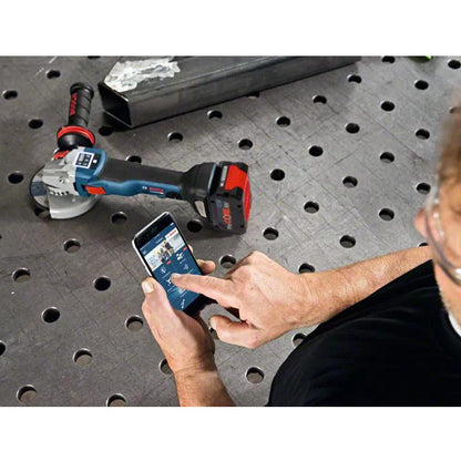 Smerigliatrice angolare senza filo BOSCH GWS 18V-10 SC 06019G340B Professionale (venduta senza batteria)