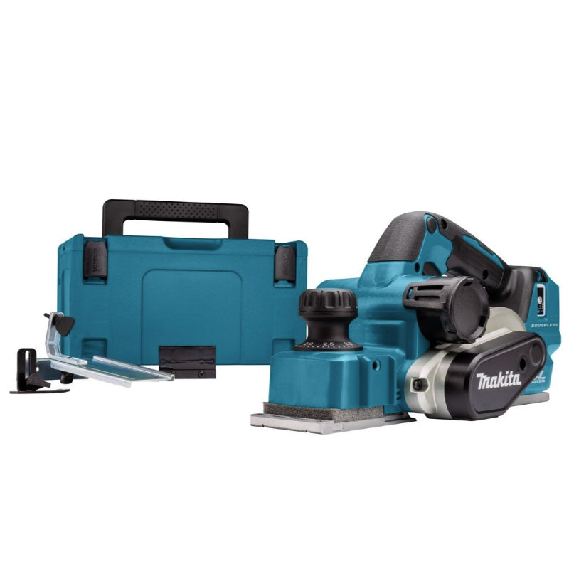 Rabot 82mm 18V LXT ® MAKITA DKP181ZJU en MAKPAC+ puce AWS