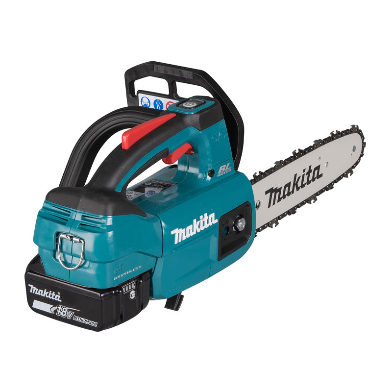 Tronçonneuse d'élagage MAKITA DUC254RF 18V LXT 25cm  avec 1 batterie 3Ah + chargeur