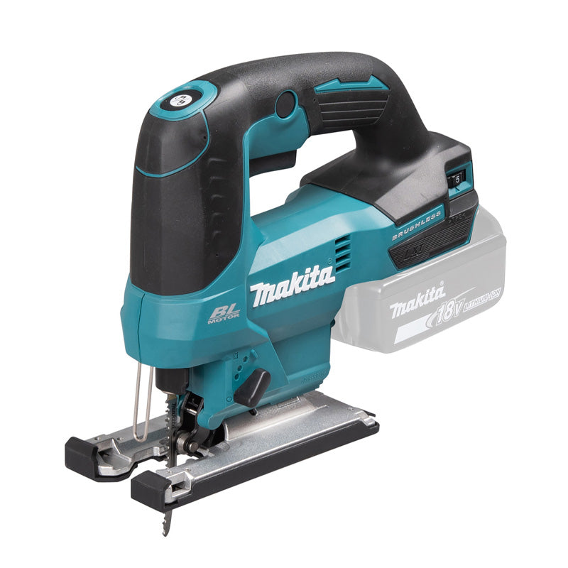 Scie sauteuse 23mm LXT ® MAKITA DJV184ZJ en MAKPAC+ adaptateur rail