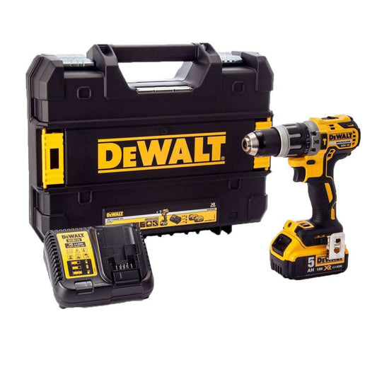 Perceuse-visseuse à percussion 18V DEWALT DCD796P1-QW Brushless avec coffret et 1 batterie 5,0 Ah