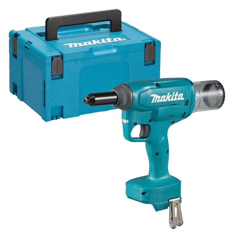 Riveteuse rivet Ø4,8mm  18V LXT ® MAKITA DRV150ZJ en MAKPAC