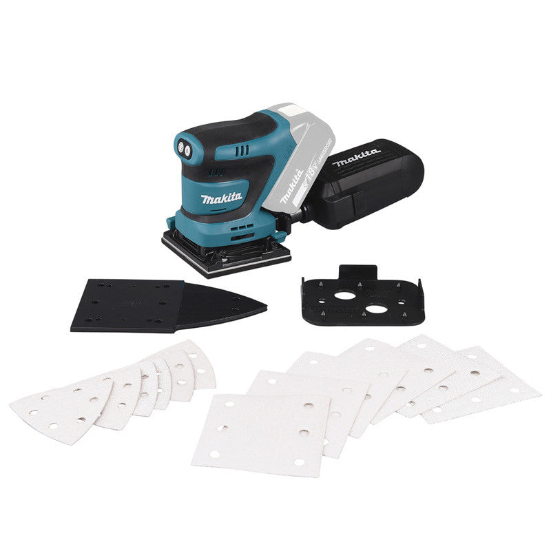 Ponceuse vibrante MAKITA DBO480Z 112 x 102 mm 18V (machine seule)