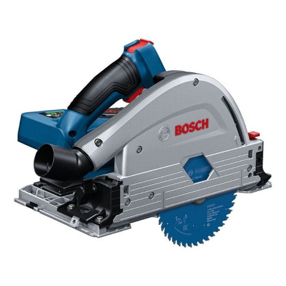 Scie circulaire plongeante sans fil BOSCH 0615990M0A - BITURBO GKT 18V-52 GC + 2 x 5.5Ah + rail