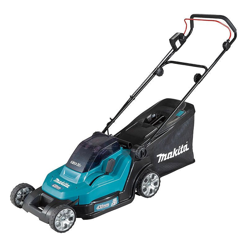 Tondeuse à gazon MAKITA DLM432PT2 (2x18V) 43cm (2x5Ah)